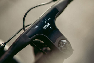 Inside MODMO's heads up handlebar display